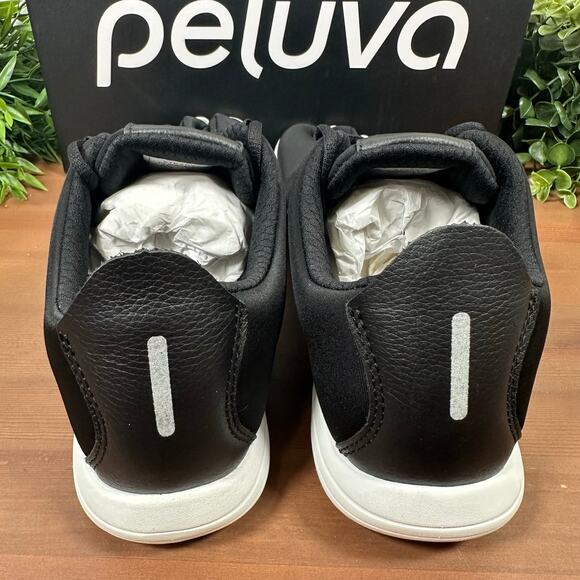Peluva Men's Strand Lightweight Trainer Toe Barefoot Black Sneakers Size 9 - Picture 5 of 10